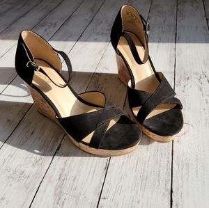 Jaclyn Smith Cork Wedge